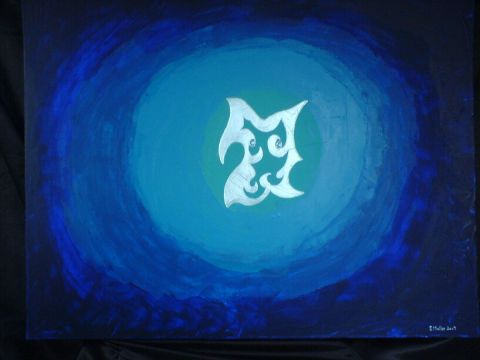 Vision bleu